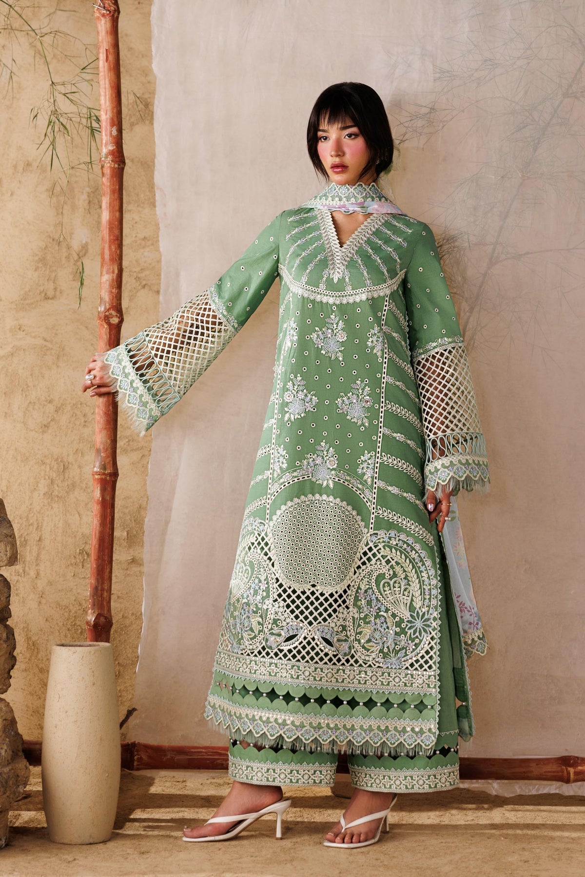 Akbar Aslam | Elea Lawn 26 | Caldera by Akbar Aslam - Designer Dress  - Type : Ladies Clothes - Available at Libayah - 100% Original 