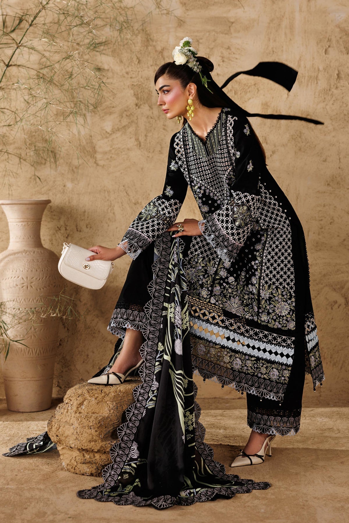 Akbar Aslam | Elea Lawn 26 | Alesse by Akbar Aslam - Designer Dress  - Type : Ladies Clothes - Available at Libayah - 100% Original 