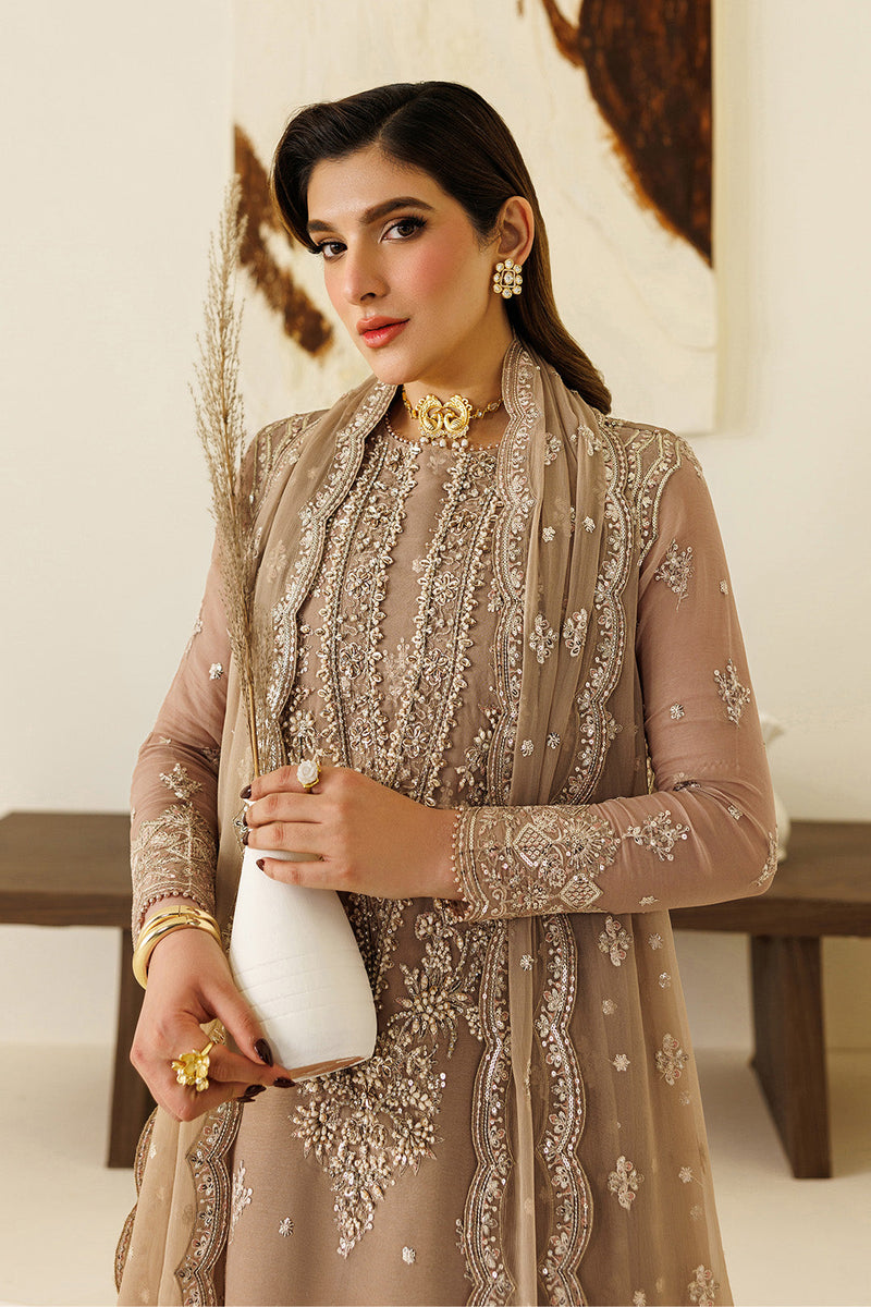 Alizeh | Aymal Luxury Bamber Chiffon | AF-BHM-4069-Dise by Alizeh - Designer Dress  - Type : Ladies Clothes - Available at Libayah - 100% Original 