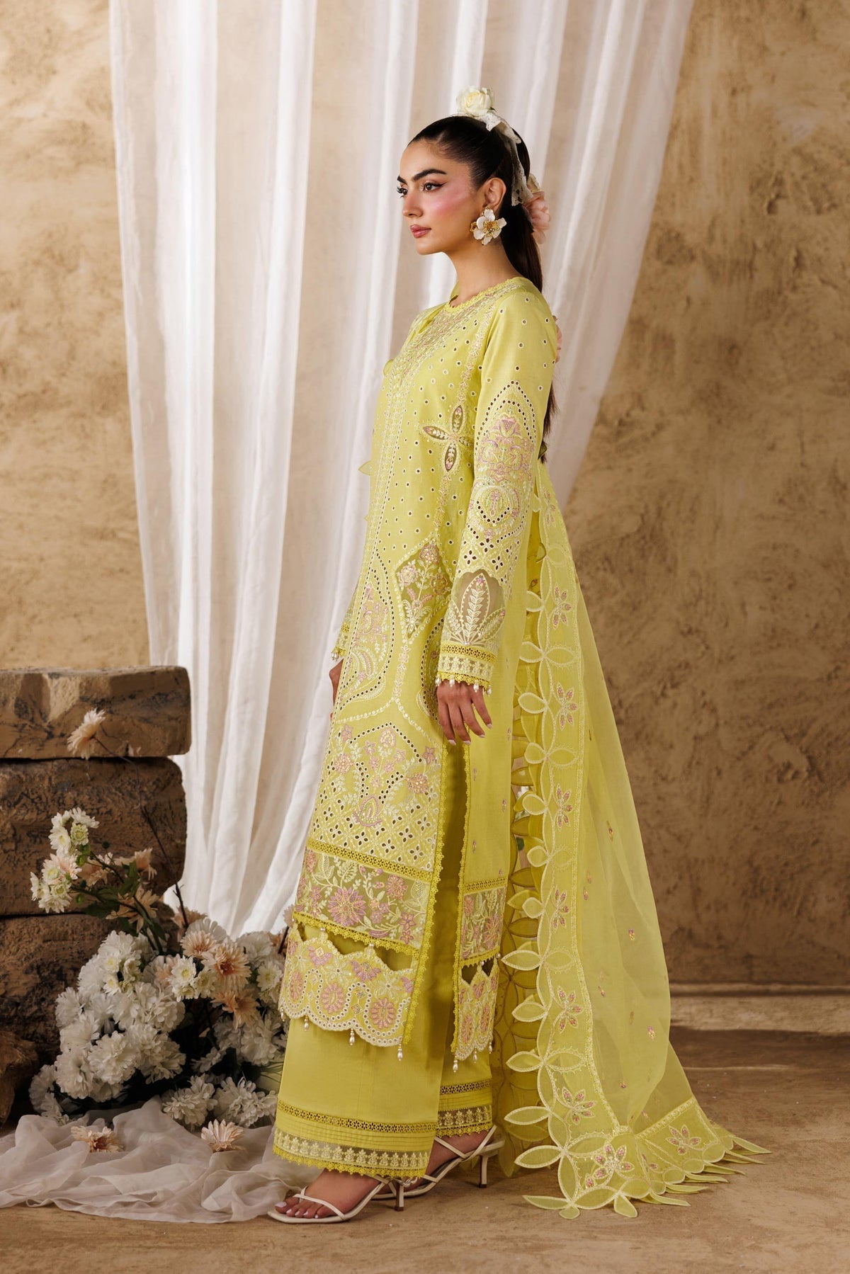 Akbar Aslam | Elea Lawn 26 | Felene by Akbar Aslam - Designer Dress  - Type : Ladies Clothes - Available at Libayah - 100% Original 