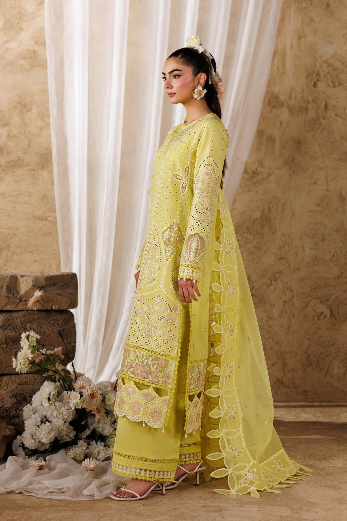 Akbar Aslam | Elea Lawn 26 | Felene by Akbar Aslam - Designer Dress  - Type : Ladies Clothes - Available at Libayah - 100% Original 