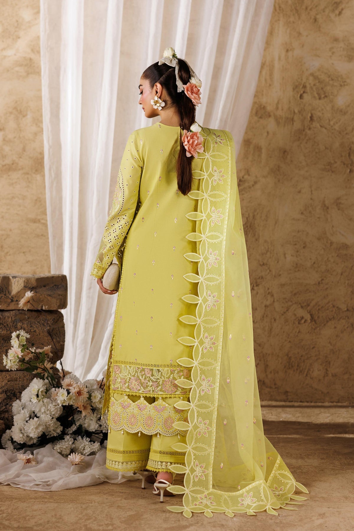 Akbar Aslam | Elea Lawn 26 | Felene by Akbar Aslam - Designer Dress  - Type : Ladies Clothes - Available at Libayah - 100% Original 