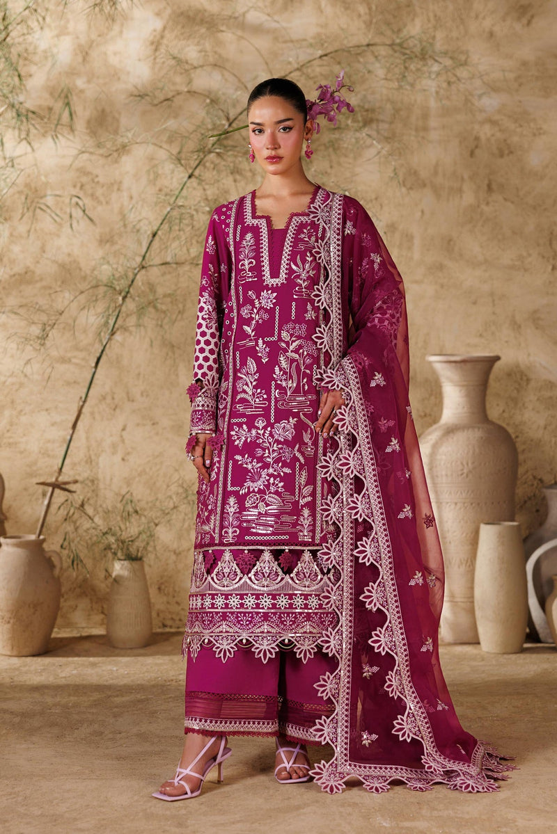 Akbar Aslam | Elea Lawn 26 | Poise by Akbar Aslam - Designer Dress  - Type : Ladies Clothes - Available at Libayah - 100% Original 