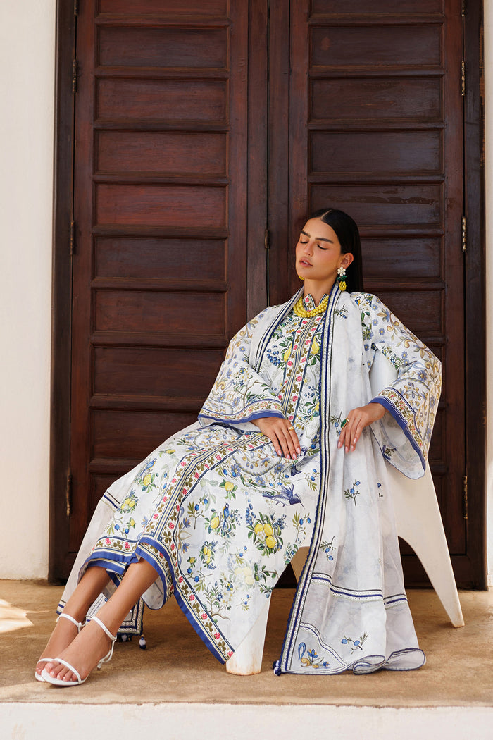Jazmin | Summer Lawn 26 | USE-9302 by Jazmin - Designer Dress  - Type : Ladies Clothes - Available at Libayah - 100% Original 