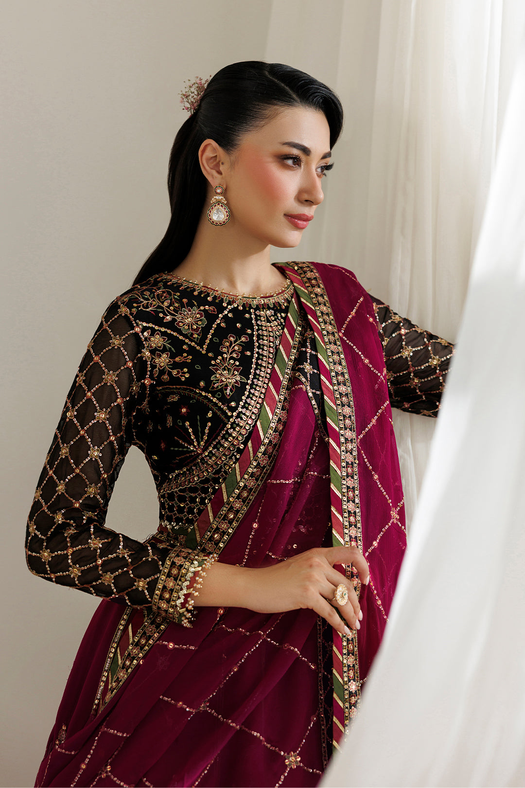 Alizeh | La Ruhe Formals | AF-CH-2265-Nevra by Alizeh - Designer Dress  - Type : Ladies Clothes - Available at Libayah - 100% Original 