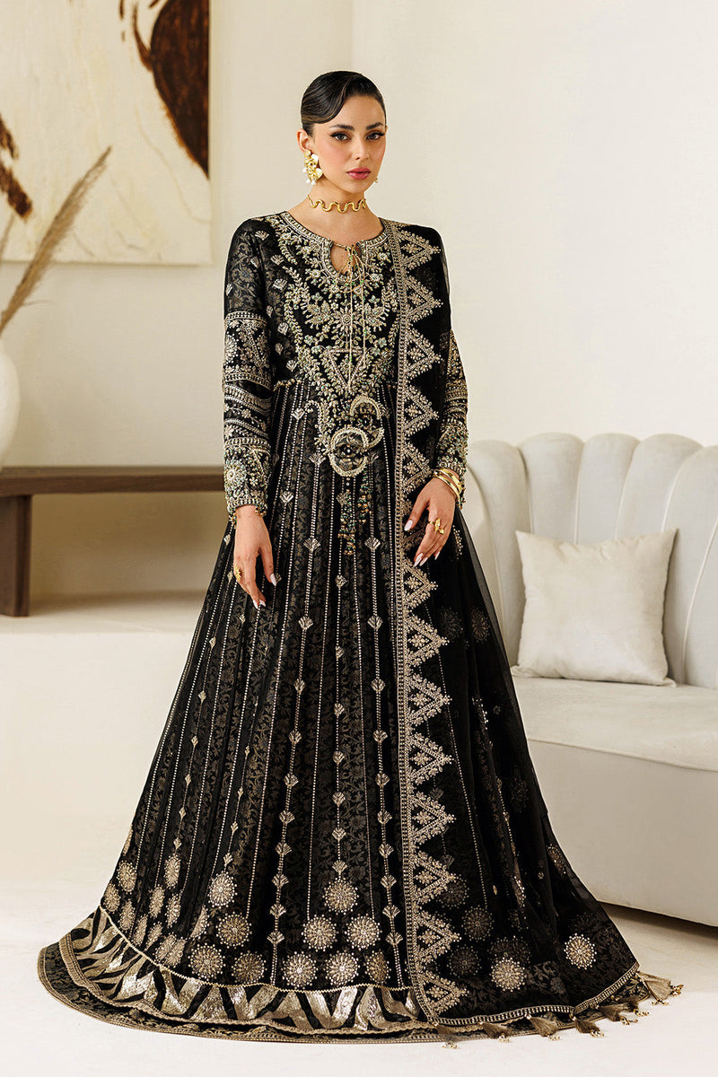 Alizeh | Aymal Luxury Bamber Chiffon | AF-BHM-4073-Blanc by Alizeh - Designer Dress  - Type : Ladies Clothes - Available at Libayah - 100% Original 