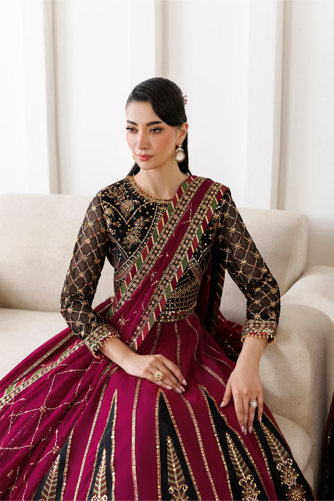 Alizeh | La Ruhe Formals | AF-CH-2265-Nevra by Alizeh - Designer Dress  - Type : Ladies Clothes - Available at Libayah - 100% Original 