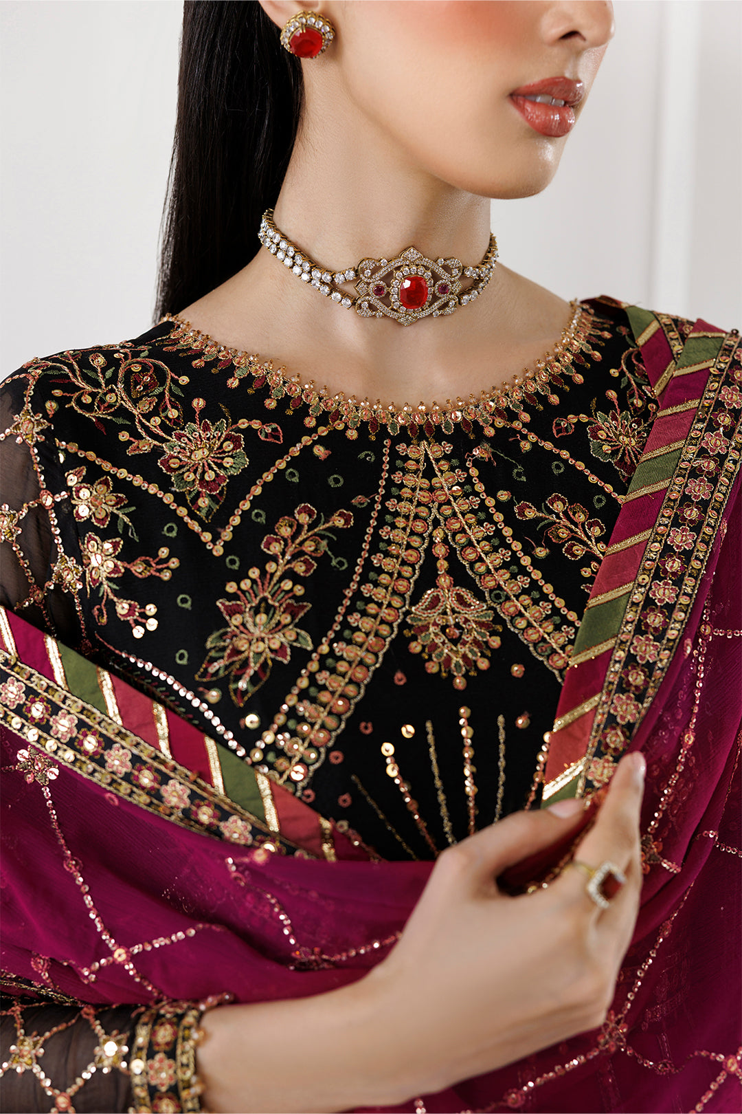 Alizeh | La Ruhe Formals | AF-CH-2265-Nevra by Alizeh - Designer Dress  - Type : Ladies Clothes - Available at Libayah - 100% Original 