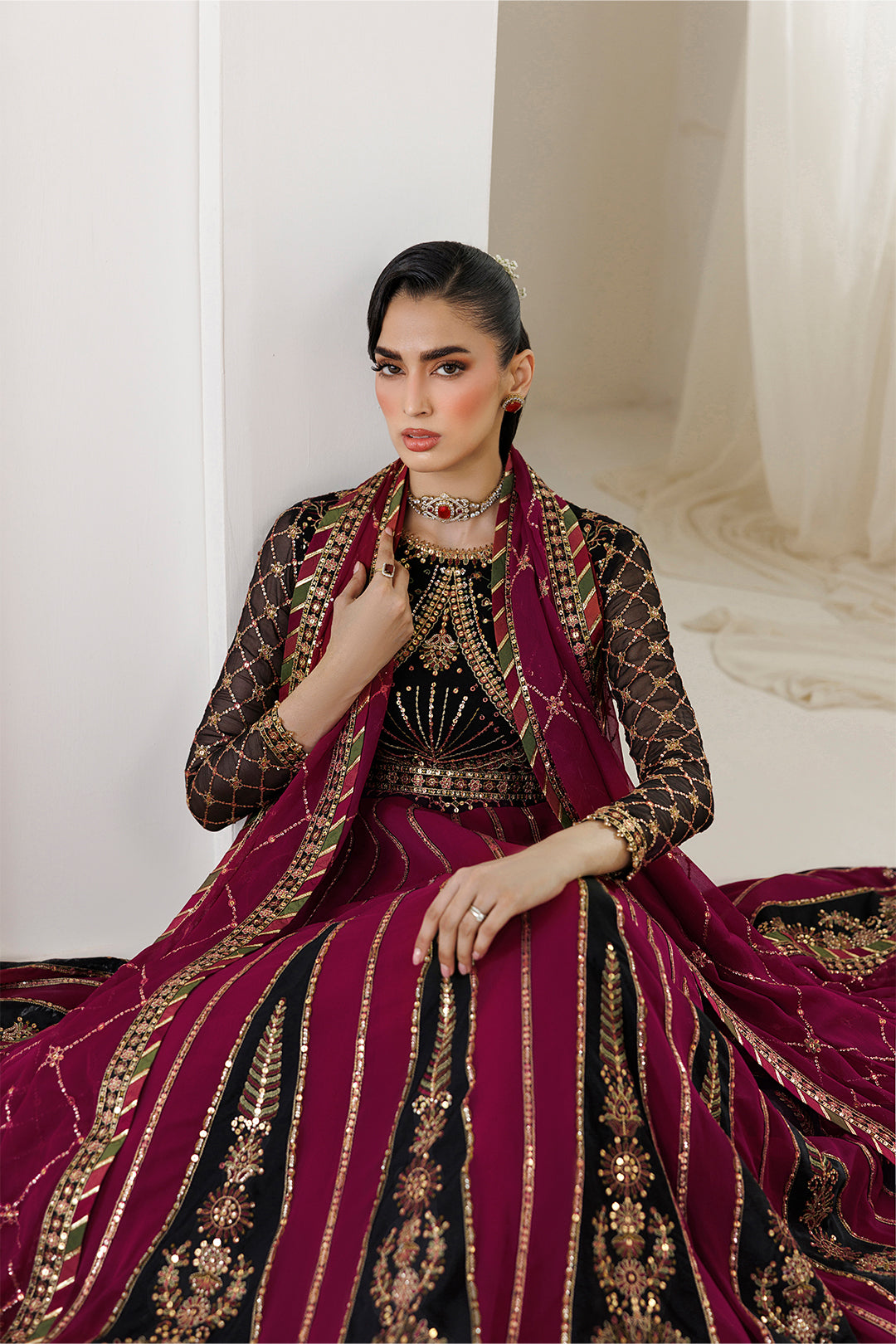 Alizeh | La Ruhe Formals | AF-CH-2265-Nevra by Alizeh - Designer Dress  - Type : Ladies Clothes - Available at Libayah - 100% Original 