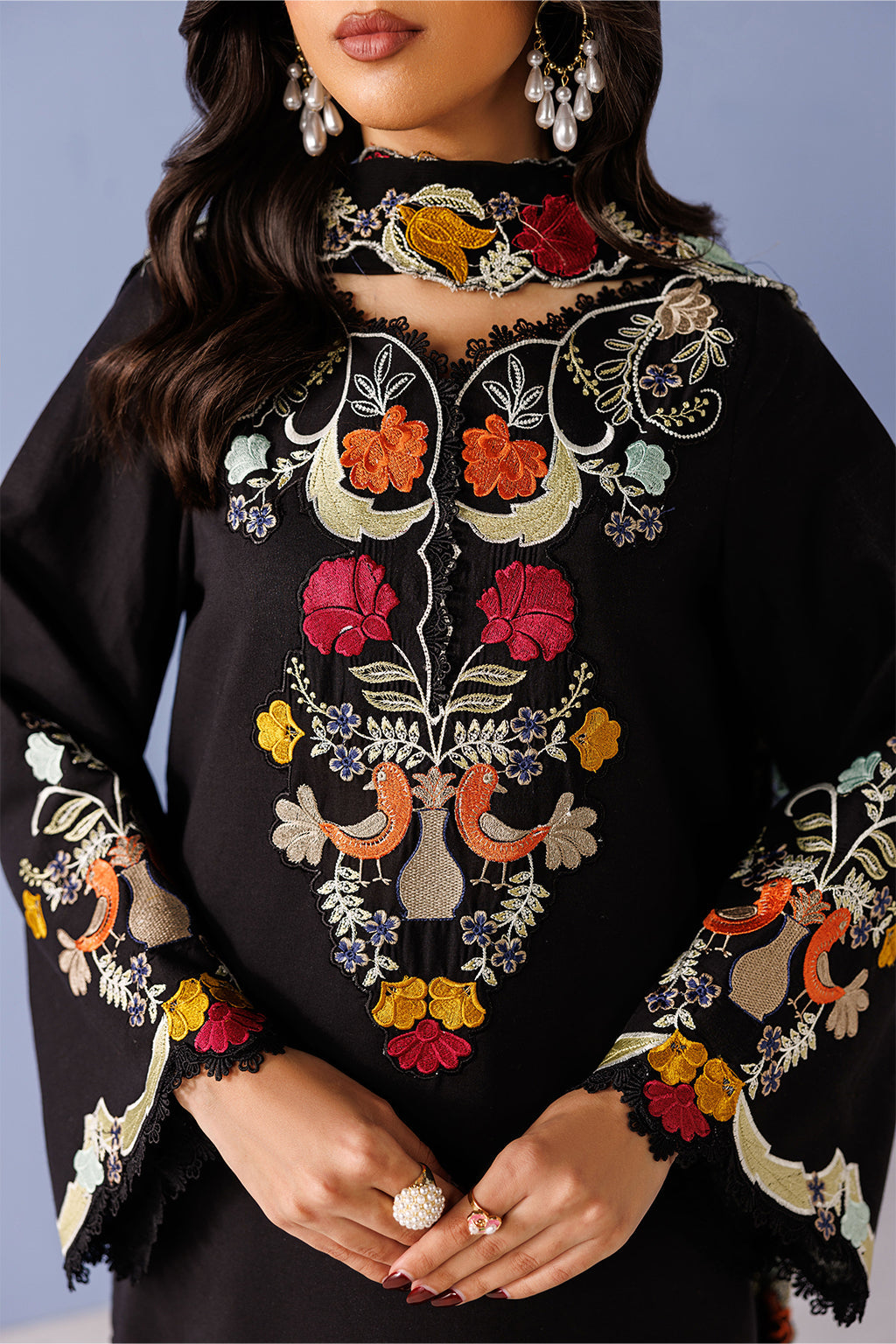 Afrozeh | Basic Pret 26 RTW | NACRE by Afrozeh - Designer Dress  - Type : Ladies Clothes - Available at Libayah - 100% Original 