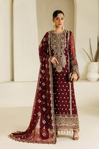 Alizeh | Aymal Luxury Bamber Chiffon | AF-BHM-4071-Lira by Alizeh - Designer Dress  - Type : Ladies Clothes - Available at Libayah - 100% Original 