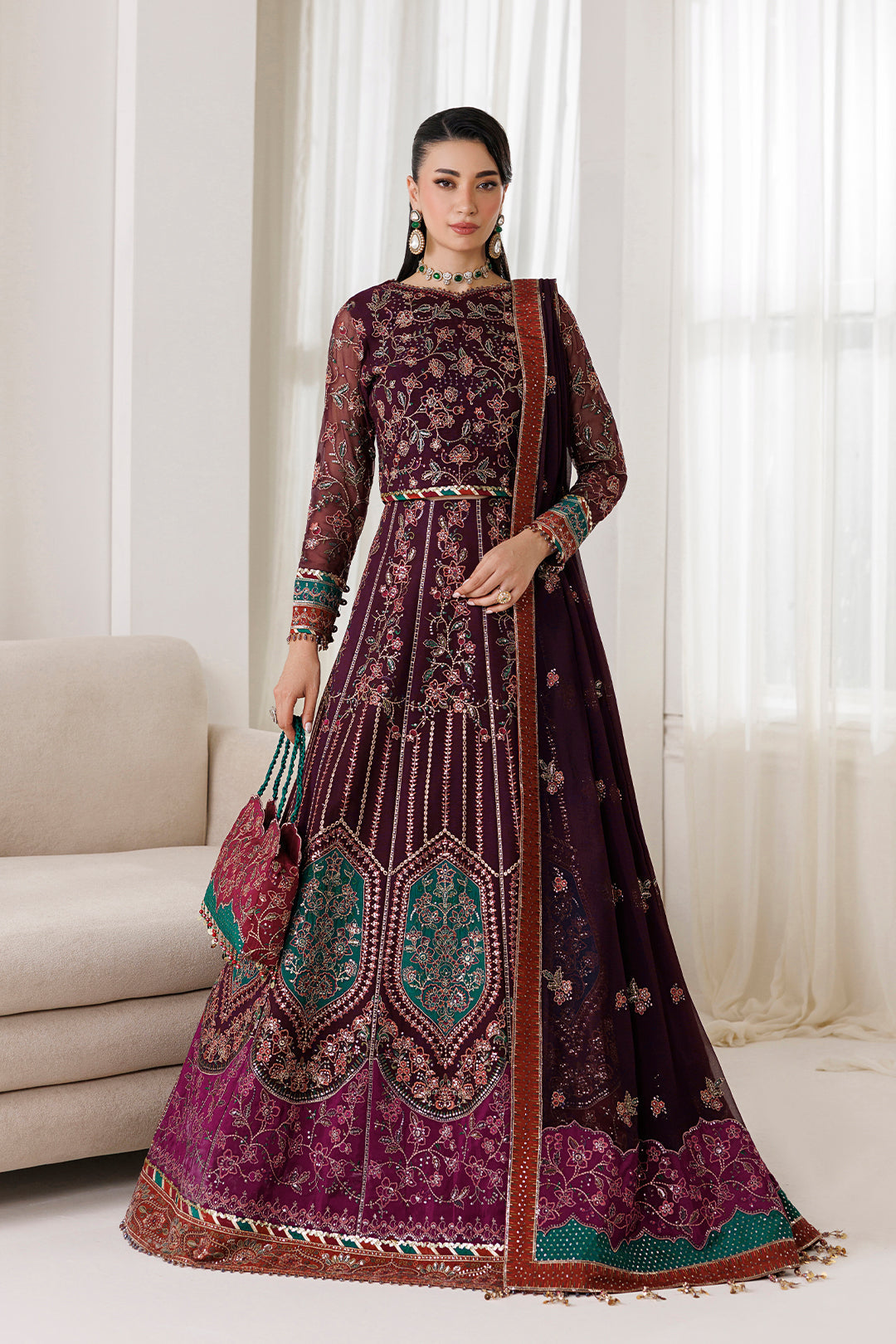 Alizeh | La Ruhe Formals | AF-CH-2267-Dawn by Alizeh - Designer Dress  - Type : Ladies Clothes - Available at Libayah - 100% Original 