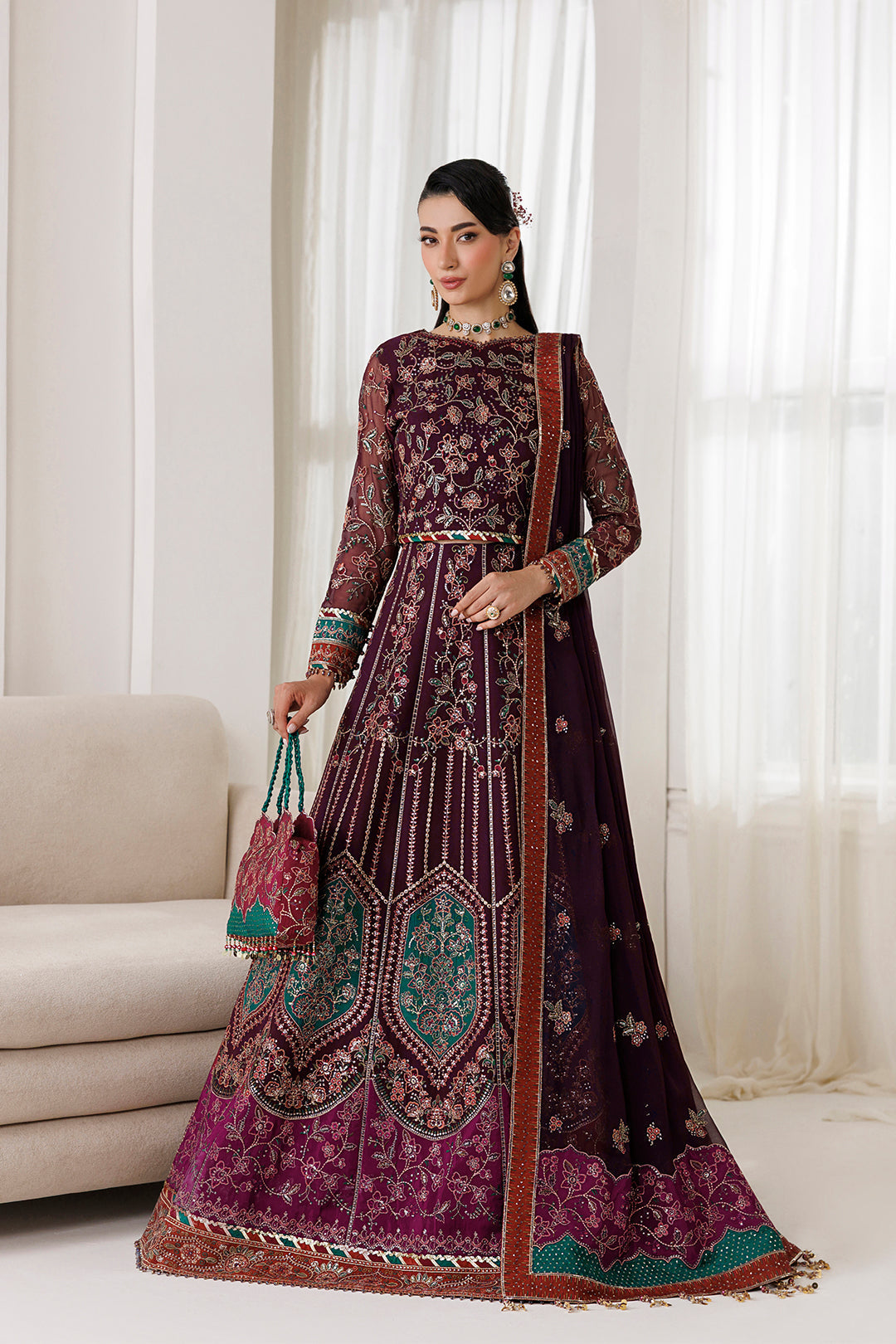 Alizeh | La Ruhe Formals | AF-CH-2267-Dawn by Alizeh - Designer Dress  - Type : Ladies Clothes - Available at Libayah - 100% Original 