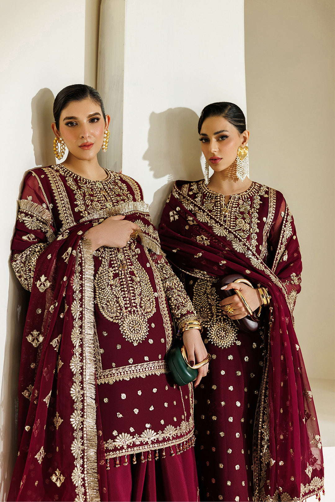 Alizeh | Aymal Luxury Bamber Chiffon | AF-BHM-4071-Lira by Alizeh - Designer Dress  - Type : Ladies Clothes - Available at Libayah - 100% Original 