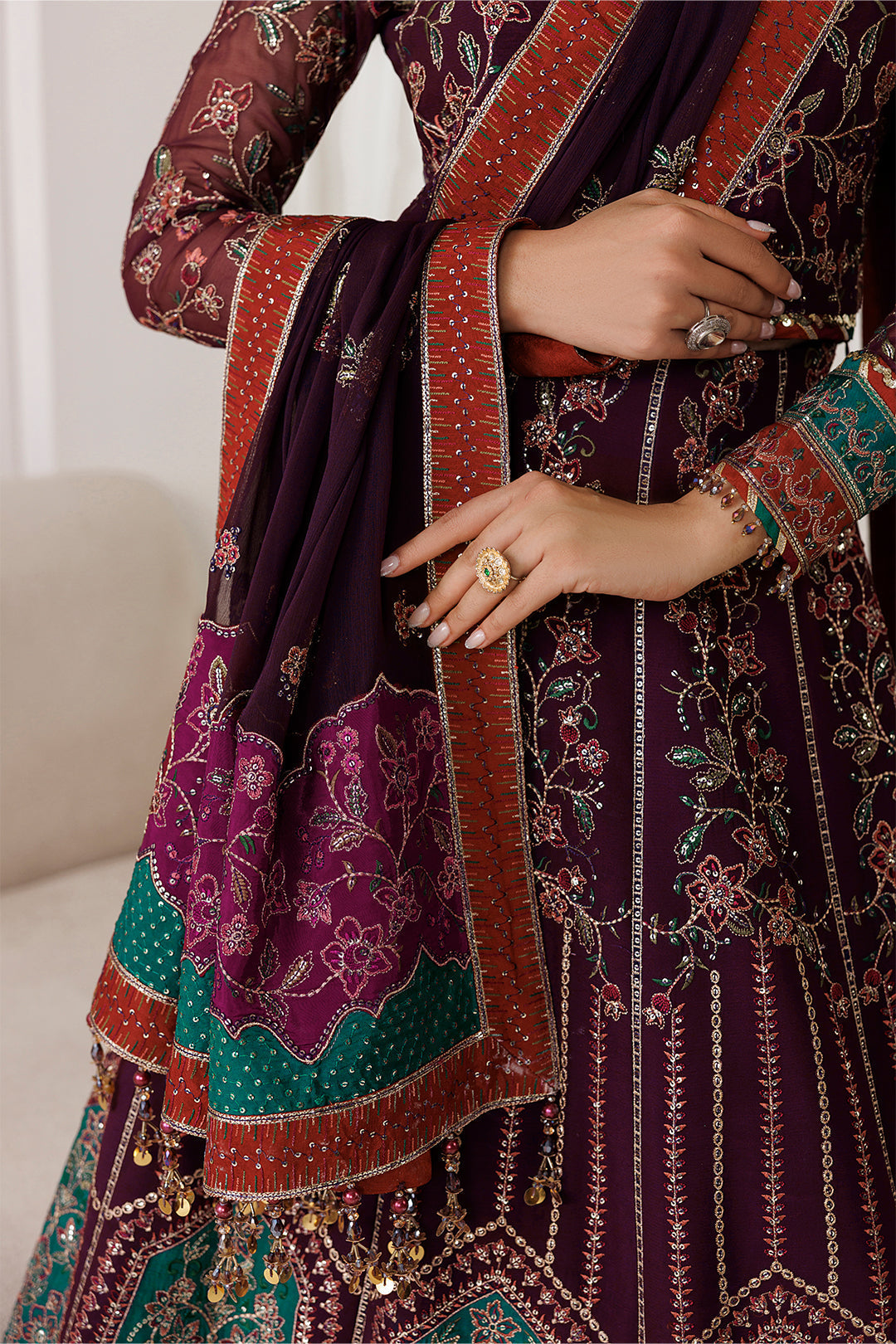 Alizeh | La Ruhe Formals | AF-CH-2267-Dawn by Alizeh - Designer Dress  - Type : Ladies Clothes - Available at Libayah - 100% Original 