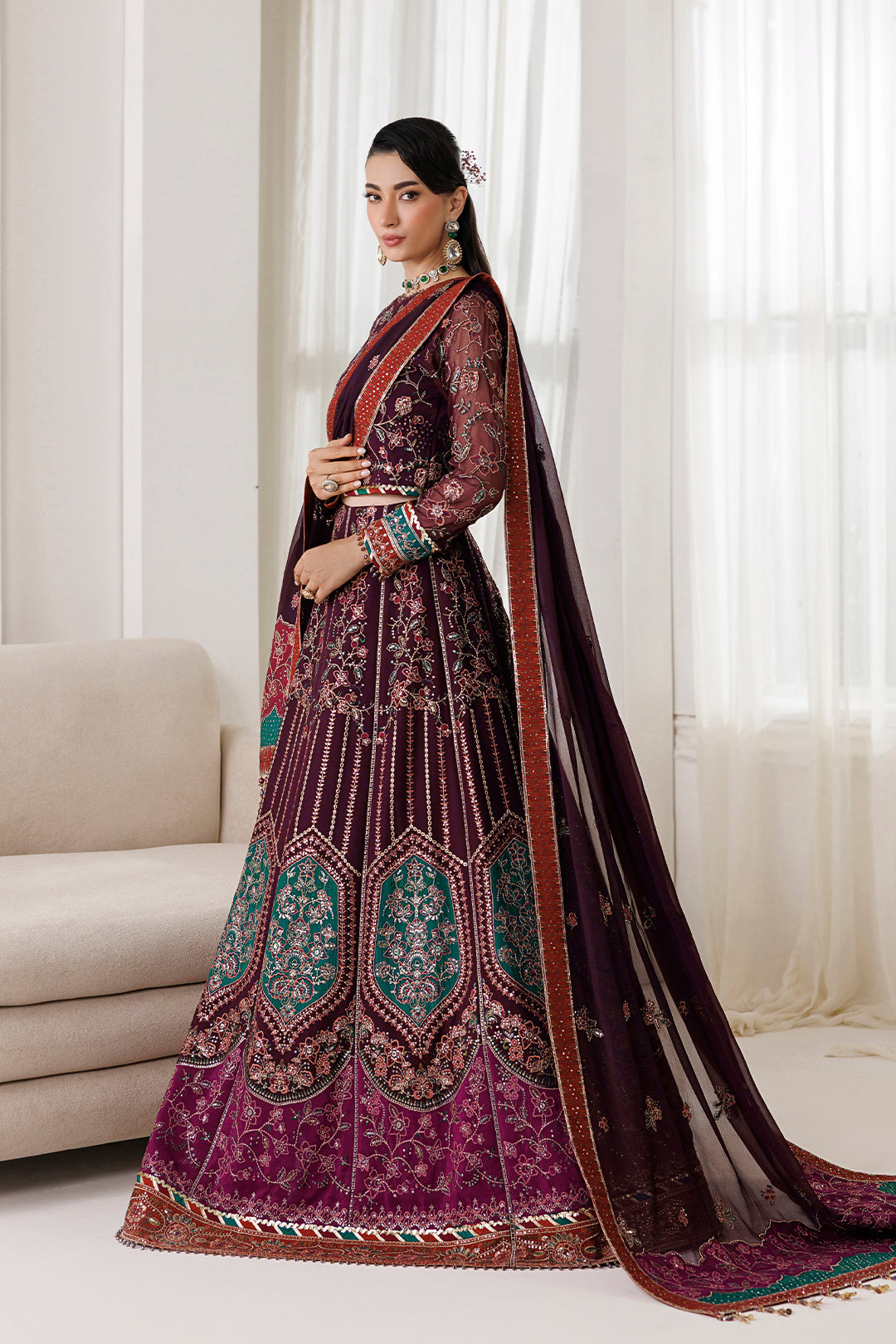 Alizeh | La Ruhe Formals | AF-CH-2267-Dawn by Alizeh - Designer Dress  - Type : Ladies Clothes - Available at Libayah - 100% Original 