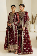 Alizeh | Aymal Luxury Bamber Chiffon | AF-BHM-4071-Lira by Alizeh - Designer Dress  - Type : Ladies Clothes - Available at Libayah - 100% Original 