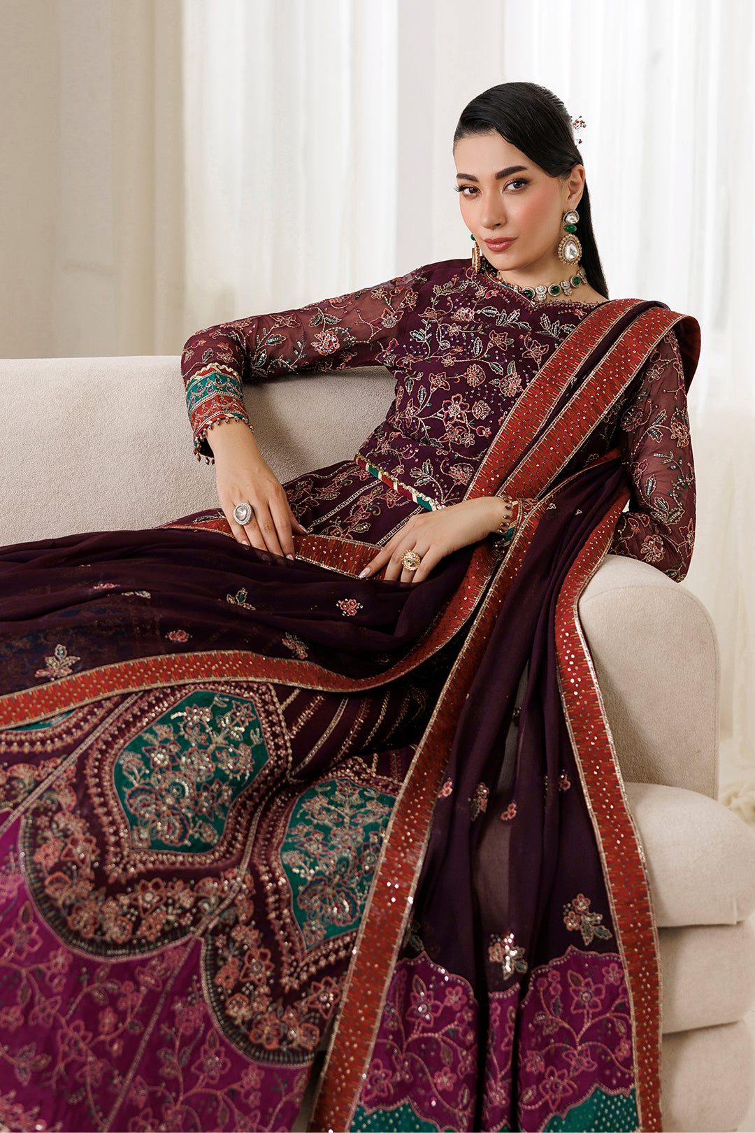 Alizeh | La Ruhe Formals | AF-CH-2267-Dawn by Alizeh - Designer Dress  - Type : Ladies Clothes - Available at Libayah - 100% Original 
