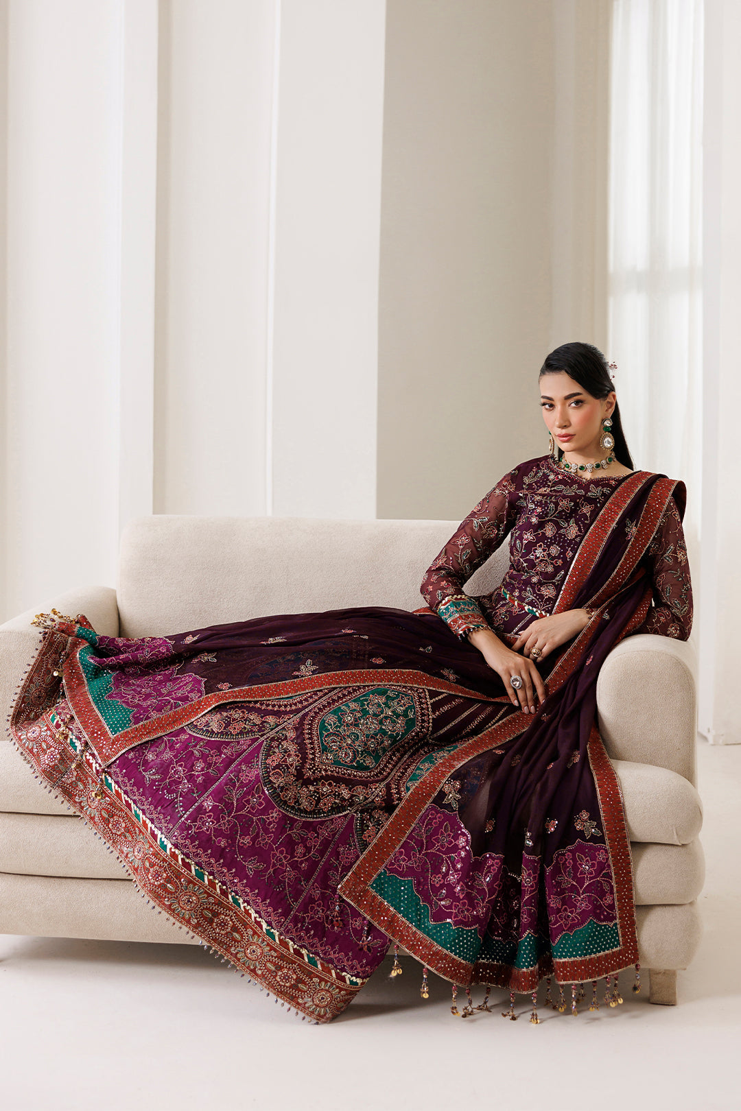 Alizeh | La Ruhe Formals | AF-CH-2267-Dawn by Alizeh - Designer Dress  - Type : Ladies Clothes - Available at Libayah - 100% Original 