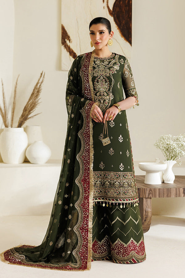 Alizeh | Aymal Luxury Bamber Chiffon | AF-BHM-4075-Hyan by Alizeh - Designer Dress  - Type : Ladies Clothes - Available at Libayah - 100% Original 