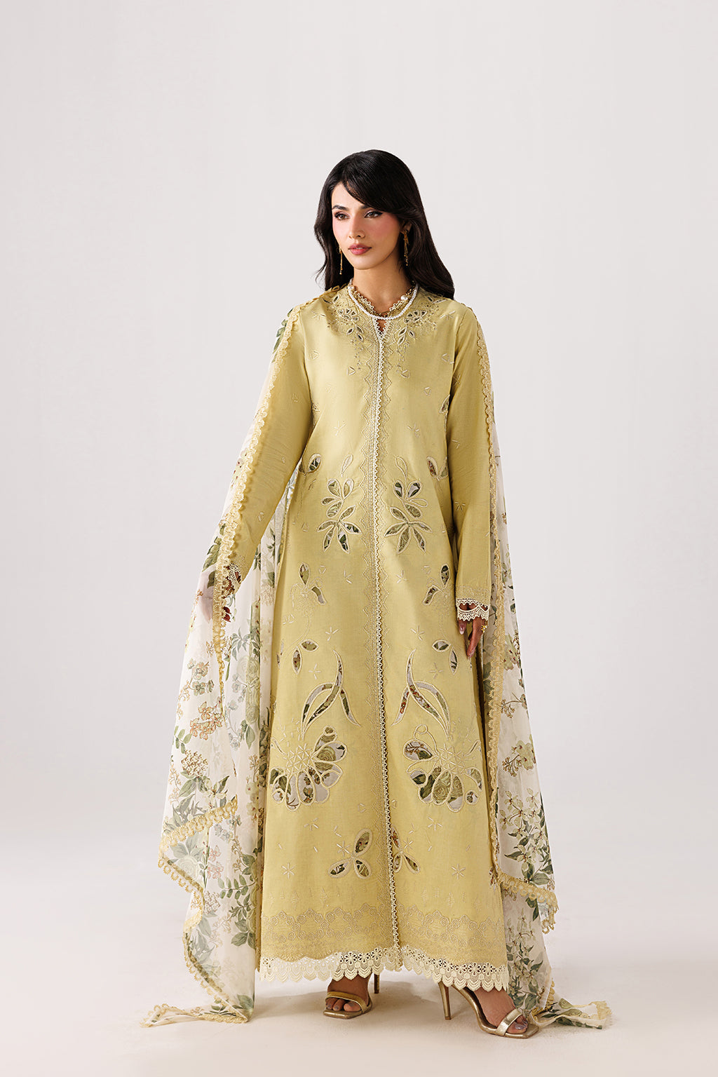 Emaan Adeel | Beyond Basics Eid Pret 26 | MODISH by Emaan Adeel - Designer Dress  - Type : Ladies Clothes - Available at Libayah - 100% Original 