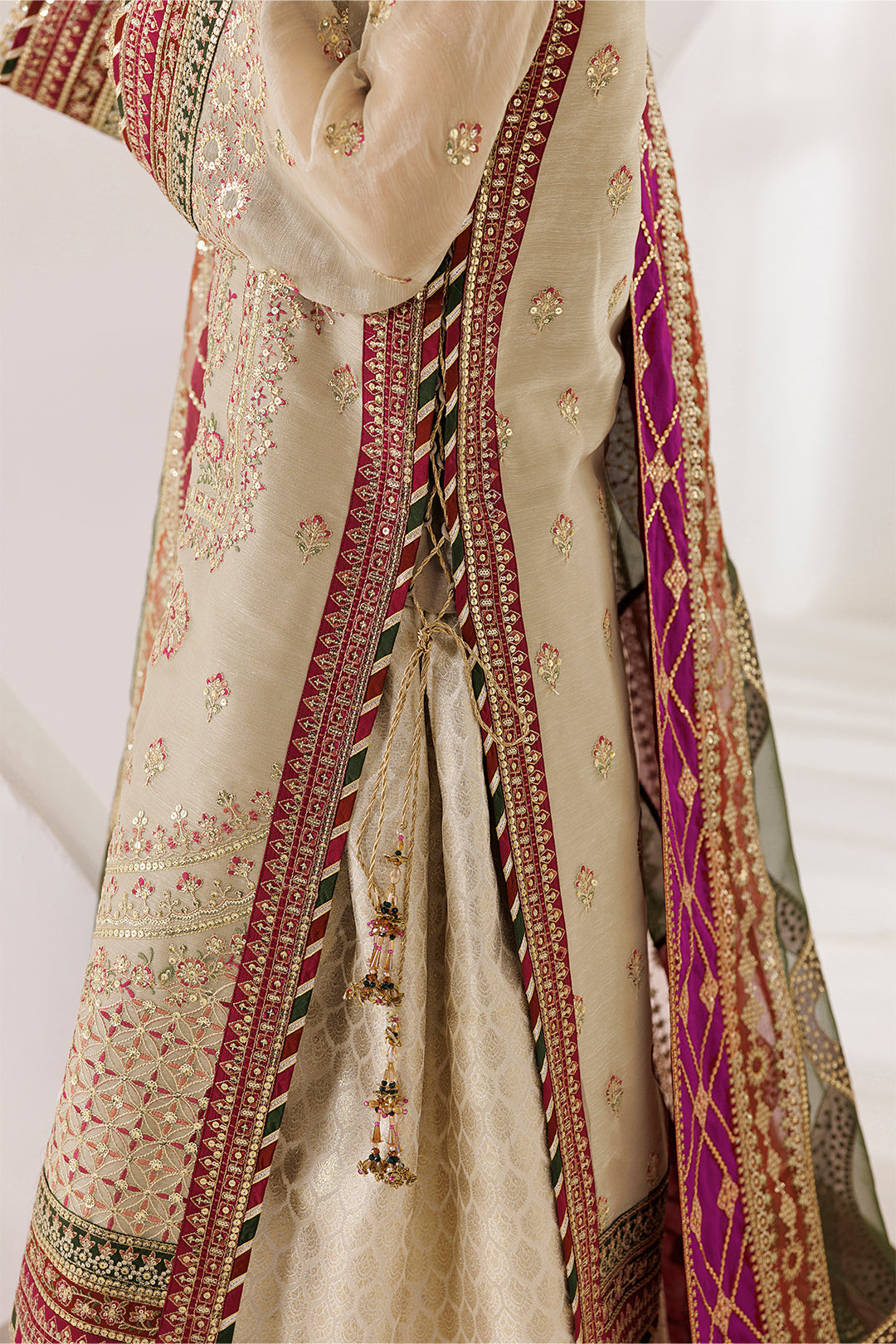 Alizeh | La Ruhe Formals | AF-CH-2264-Cew by Alizeh - Designer Dress  - Type : Ladies Clothes - Available at Libayah - 100% Original 