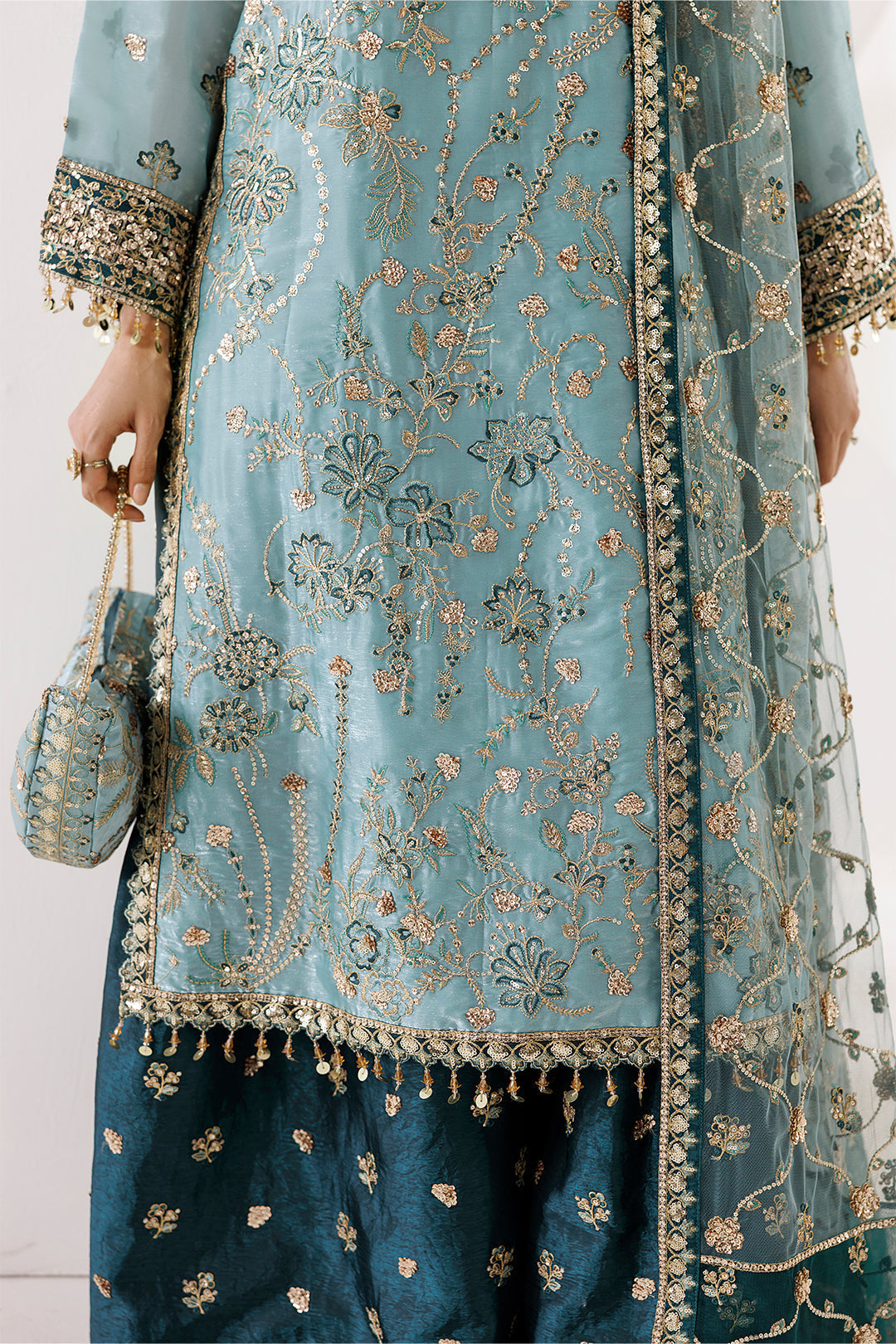 Alizeh | La Ruhe Formals | AF-CH-2266-Scotch by Alizeh - Designer Dress  - Type : Ladies Clothes - Available at Libayah - 100% Original 
