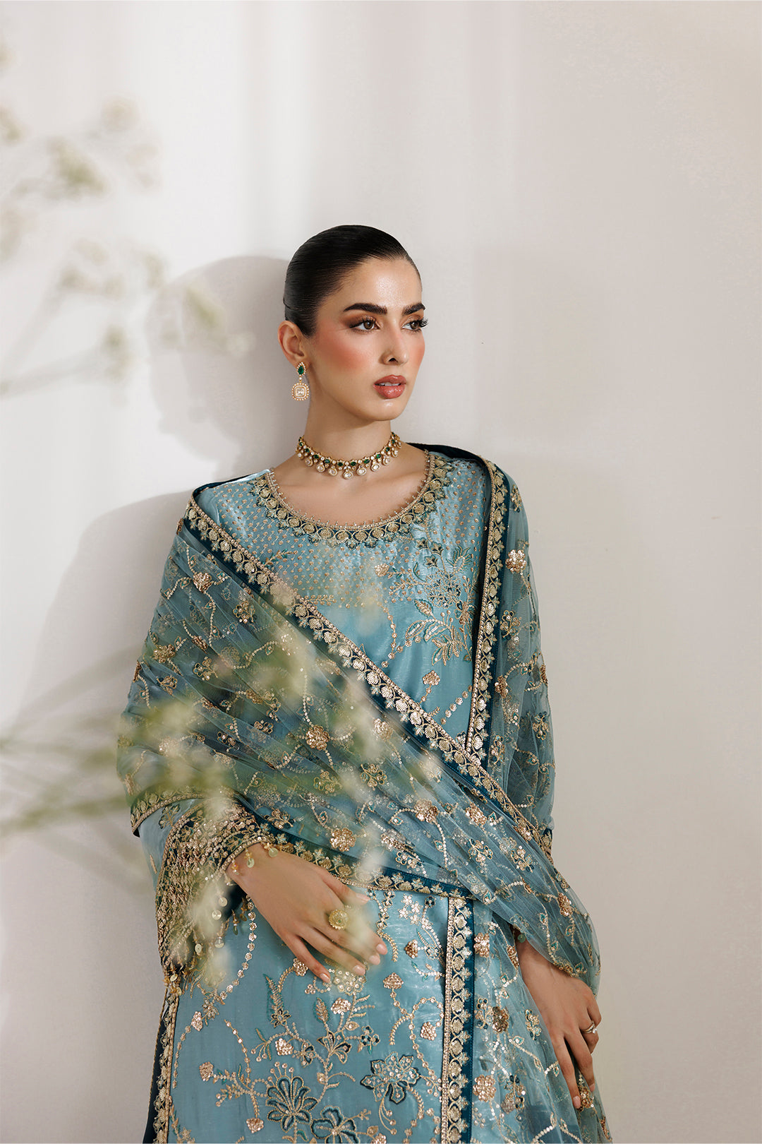 Alizeh | La Ruhe Formals | AF-CH-2266-Scotch by Alizeh - Designer Dress  - Type : Ladies Clothes - Available at Libayah - 100% Original 