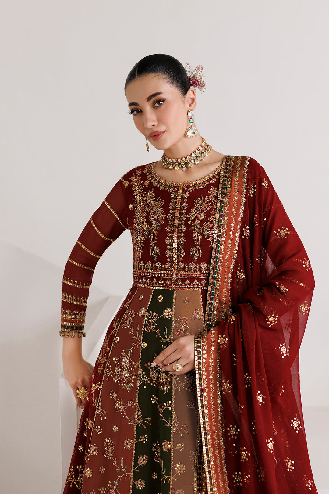 Alizeh | La Ruhe Formals | AF-CH-2263-Crystal by Alizeh - Designer Dress  - Type : Ladies Clothes - Available at Libayah - 100% Original 