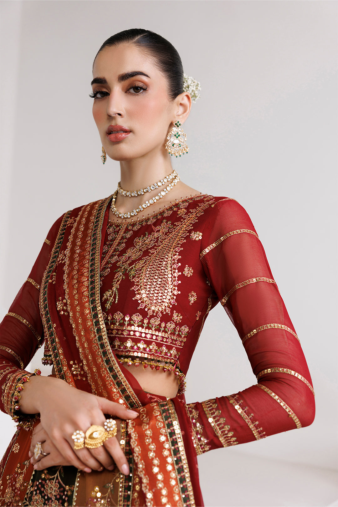 Alizeh | La Ruhe Formals | AF-CH-2263-Crystal by Alizeh - Designer Dress  - Type : Ladies Clothes - Available at Libayah - 100% Original 