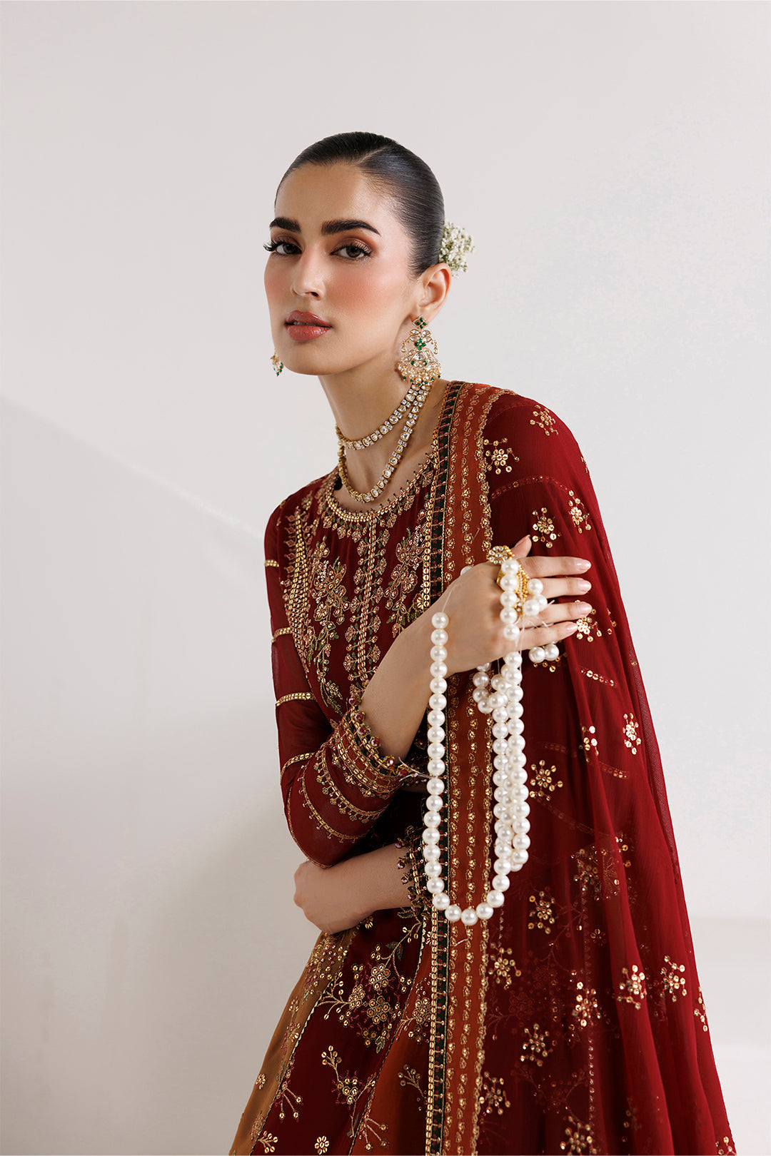 Alizeh | La Ruhe Formals | AF-CH-2263-Crystal by Alizeh - Designer Dress  - Type : Ladies Clothes - Available at Libayah - 100% Original 