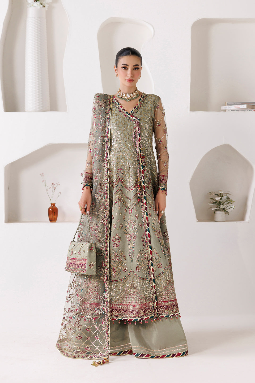 Alizeh | La Ruhe Formals | AF-CH-2268-Grace by Alizeh - Designer Dress  - Type : Ladies Clothes - Available at Libayah - 100% Original 