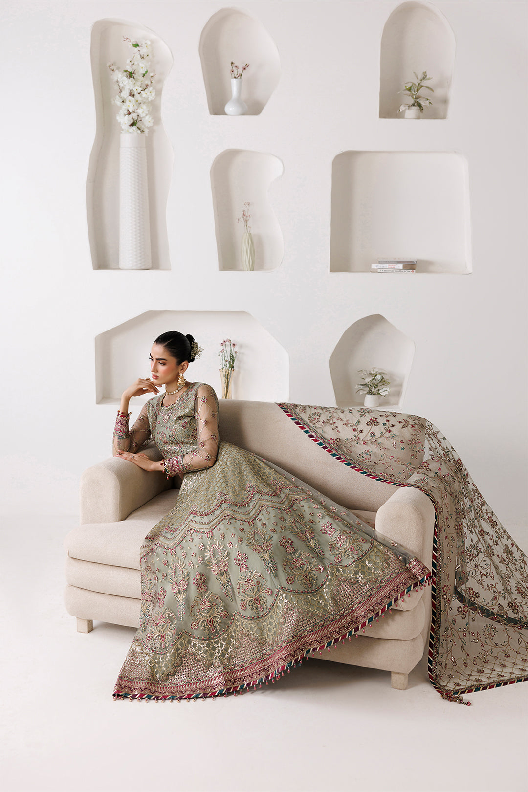 Alizeh | La Ruhe Formals | AF-CH-2268-Grace by Alizeh - Designer Dress  - Type : Ladies Clothes - Available at Libayah - 100% Original 