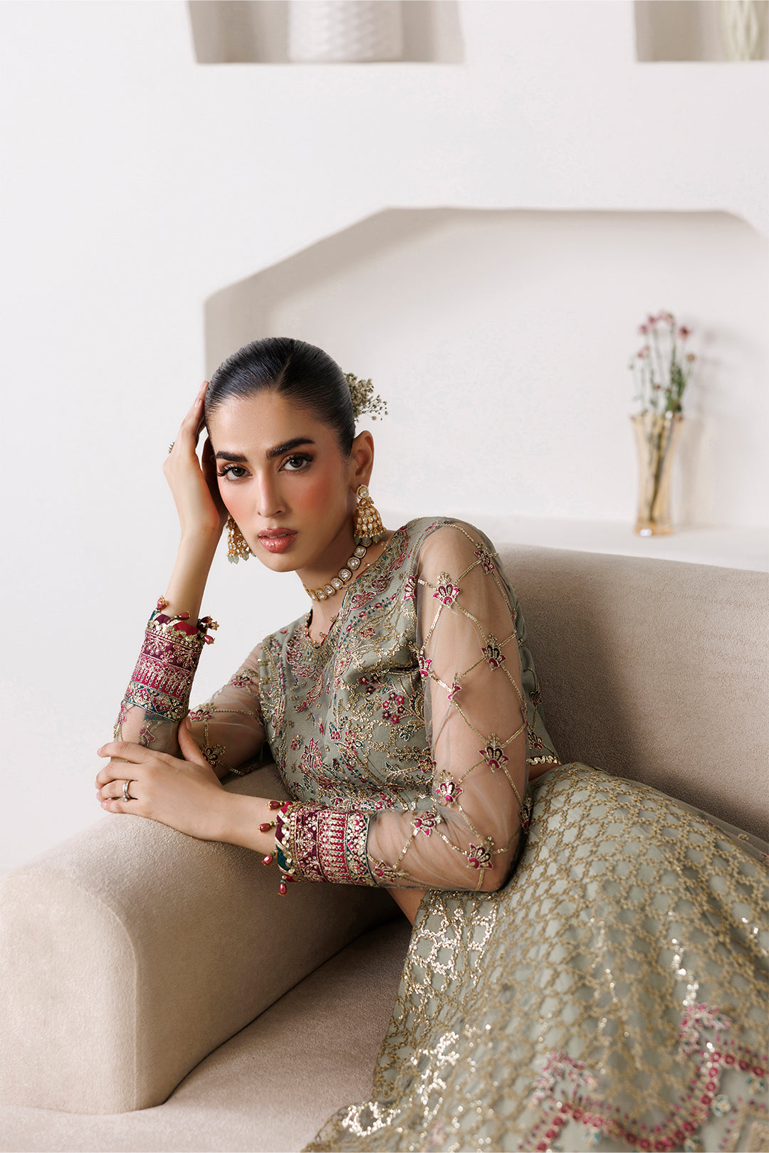 Alizeh | La Ruhe Formals | AF-CH-2268-Grace by Alizeh - Designer Dress  - Type : Ladies Clothes - Available at Libayah - 100% Original 