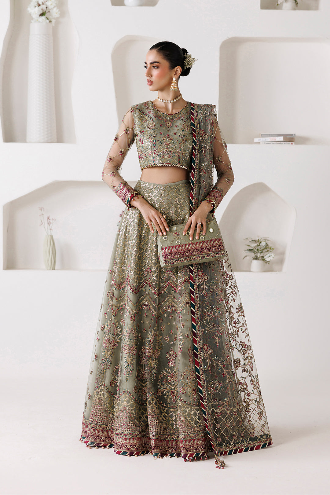 Alizeh | La Ruhe Formals | AF-CH-2268-Grace by Alizeh - Designer Dress  - Type : Ladies Clothes - Available at Libayah - 100% Original 