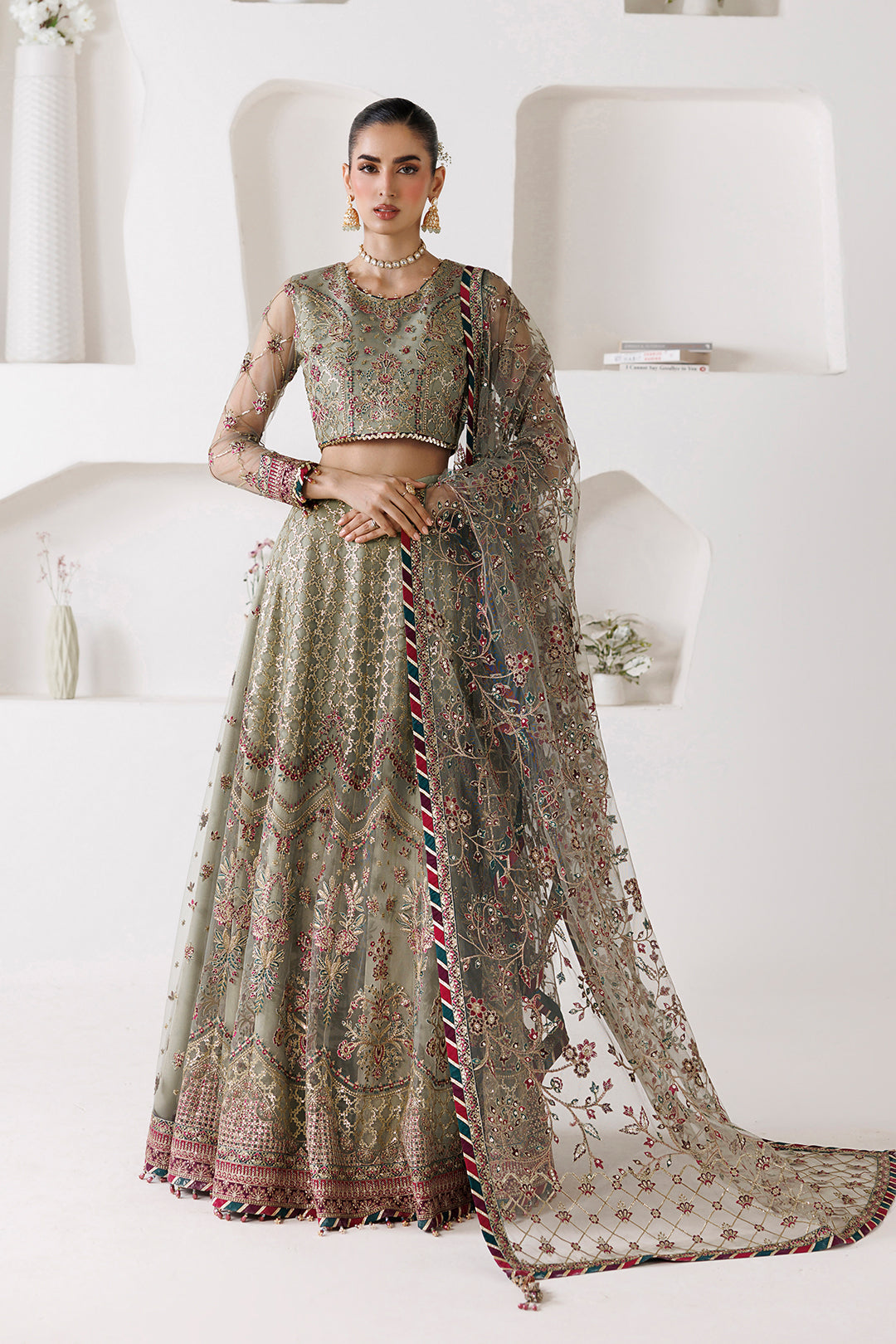 Alizeh | La Ruhe Formals | AF-CH-2268-Grace by Alizeh - Designer Dress  - Type : Ladies Clothes - Available at Libayah - 100% Original 