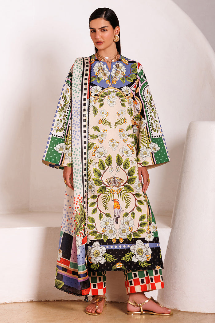 Jazmin | Summer Lawn 26 | USE-9319 by Jazmin - Designer Dress  - Type : Ladies Clothes - Available at Libayah - 100% Original 