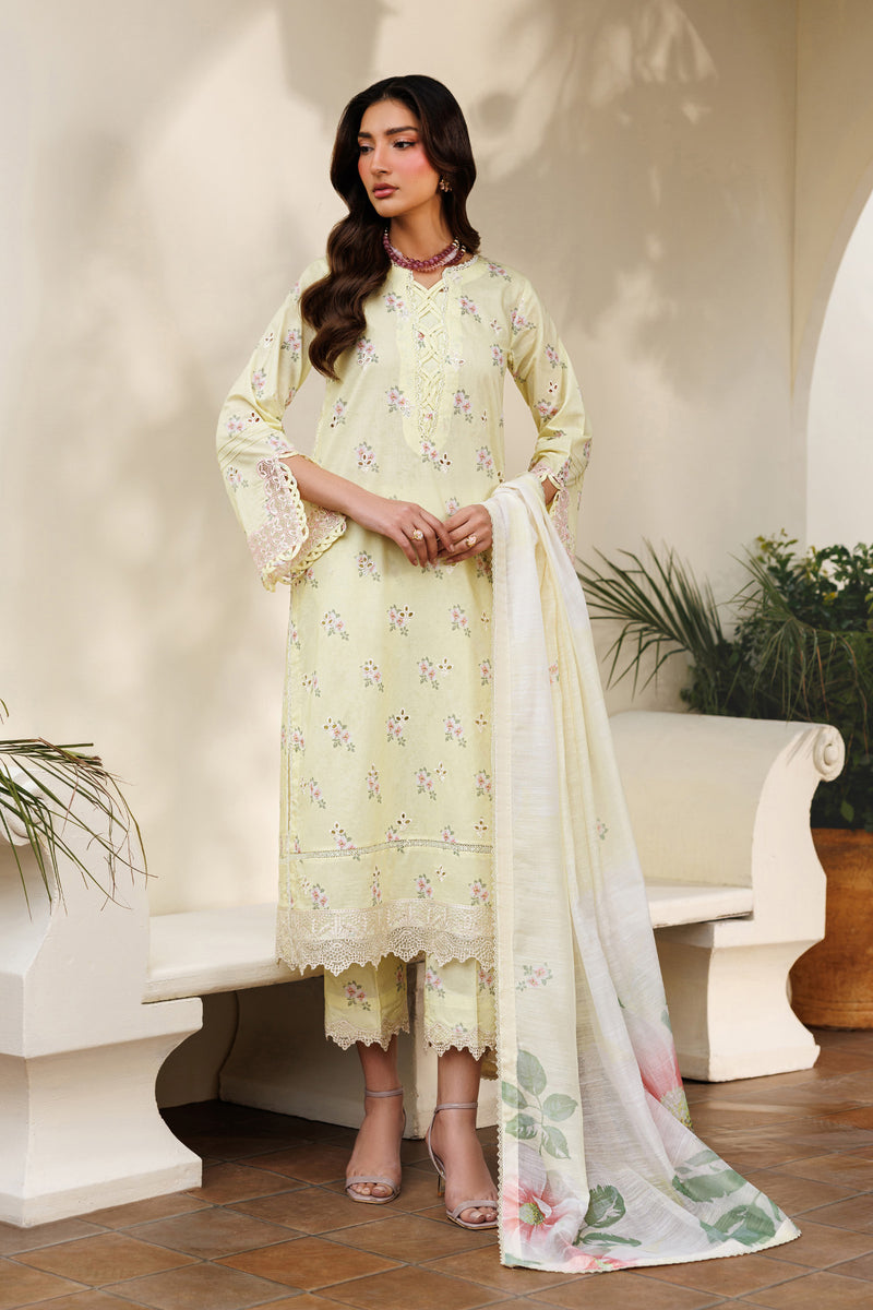 Zarif | Amani Eid Lawn 26 | ZL-RTW-26 DAAHR by Zarif - Designer Dress  - Type : Ladies Clothes - Available at Libayah - 100% Original 