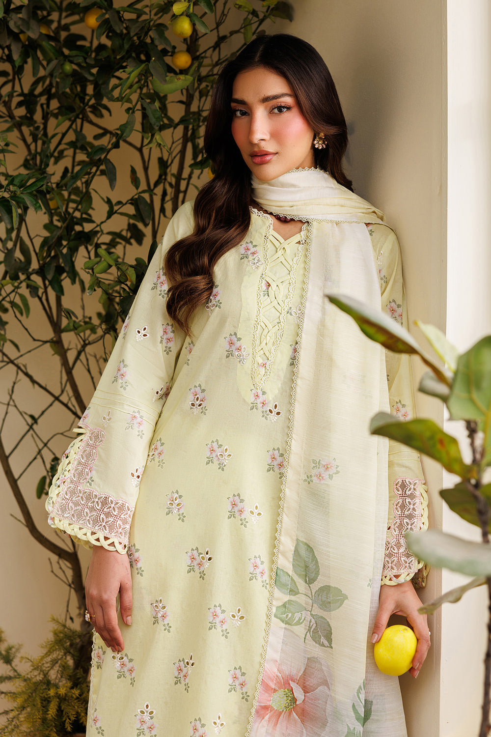 Zarif | Amani Eid Lawn 26 | ZL-RTW-26 DAAHR by Zarif - Designer Dress  - Type : Ladies Clothes - Available at Libayah - 100% Original 
