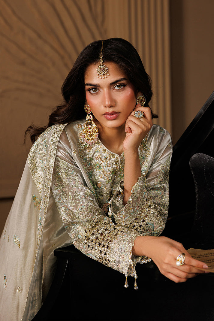 Emaan Adeel | Celeste Festive Edit | JEWEL by Emaan Adeel - Designer Dress  - Type : Ladies Clothes - Available at Libayah - 100% Original 