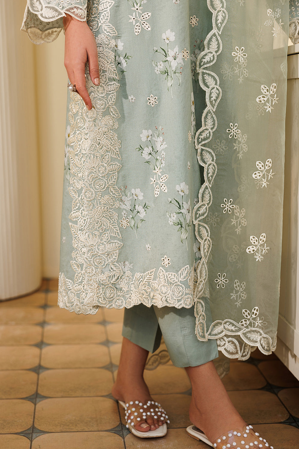 Zarif | Amani Eid Lawn 26 | ZL-RTW-26 RAMIH by Zarif - Designer Dress  - Type : Ladies Clothes - Available at Libayah - 100% Original 