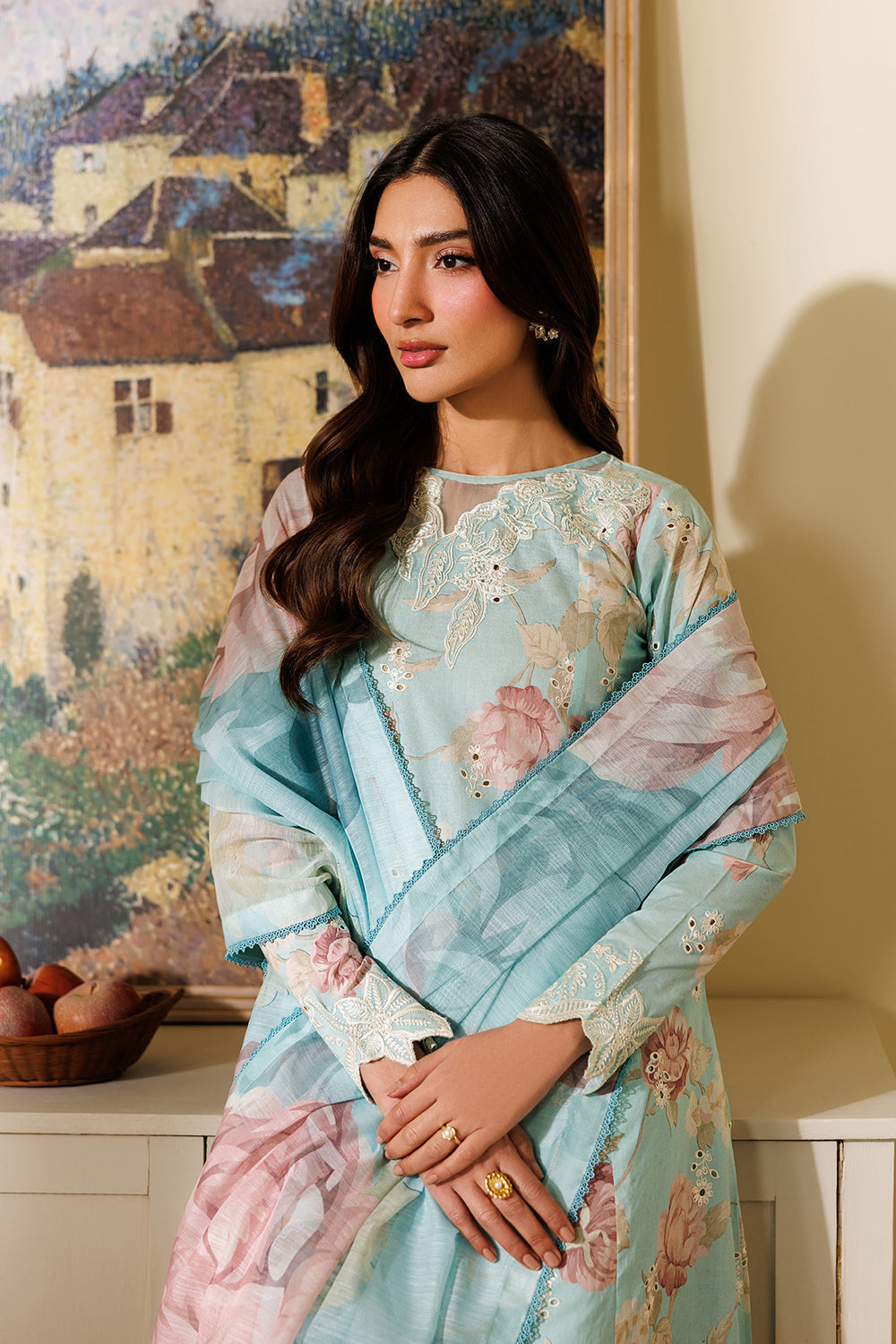 Zarif | Amani Eid Lawn 26 | ZL-RTW-26 BAANI by Zarif - Designer Dress  - Type : Ladies Clothes - Available at Libayah - 100% Original 