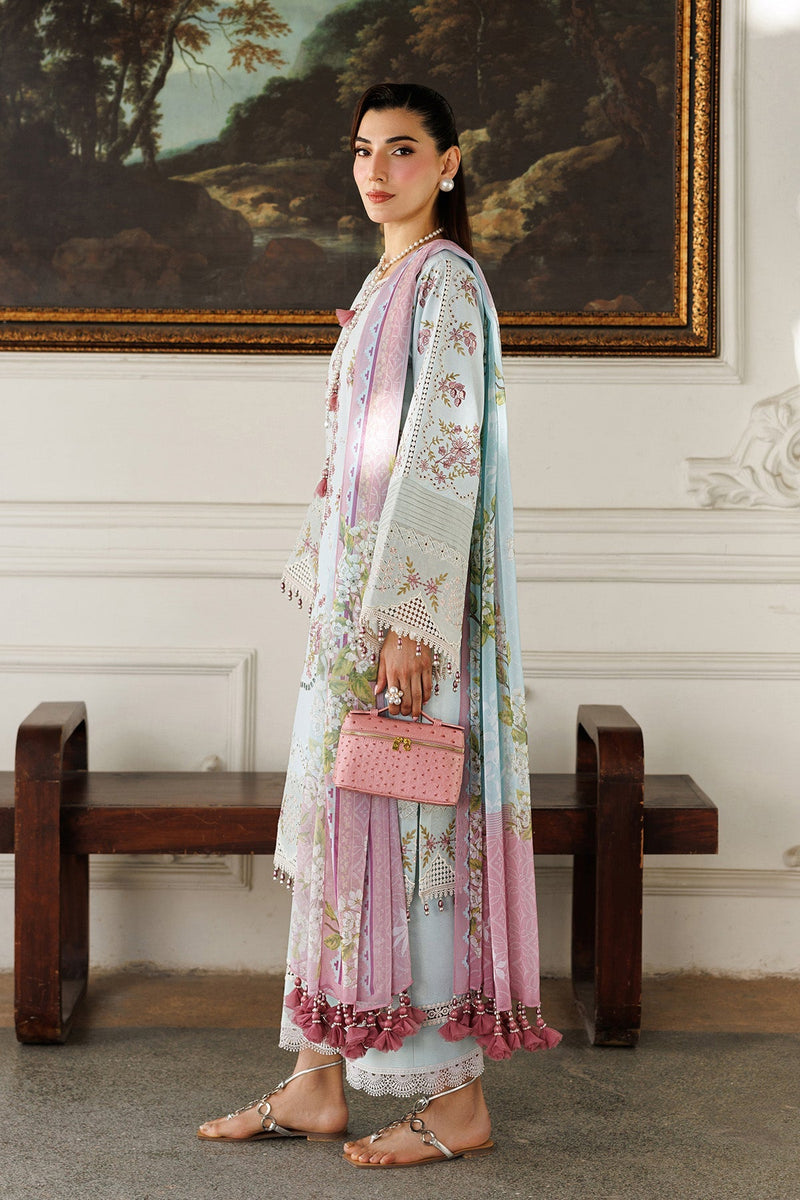 Alizeh | Eid Festive Lawn | AF-EL-7050-Sabrina - Designer Dress - Type : Ladies Clothes - Available at Libayah - 100% Original