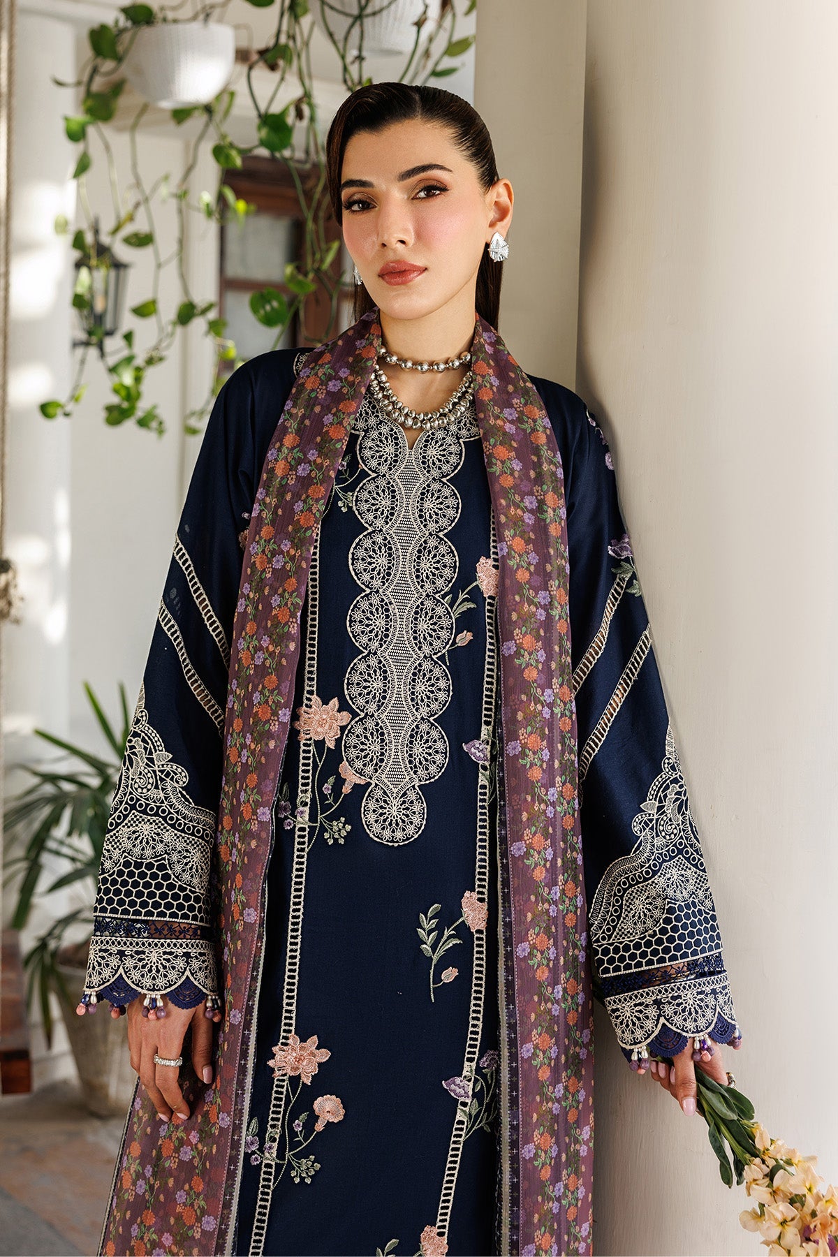 Alizeh | Eid Festive Lawn | AF-EL-7055-Carol - Designer Dress - Type : Ladies Clothes - Available at Libayah - 100% Original