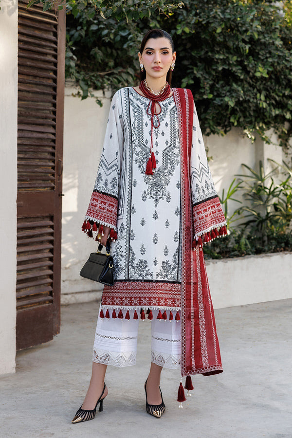 Alizeh | Eid Festive Lawn | AF-EL-7056-Kelly - Designer Dress - Type : Ladies Clothes - Available at Libayah - 100% Original