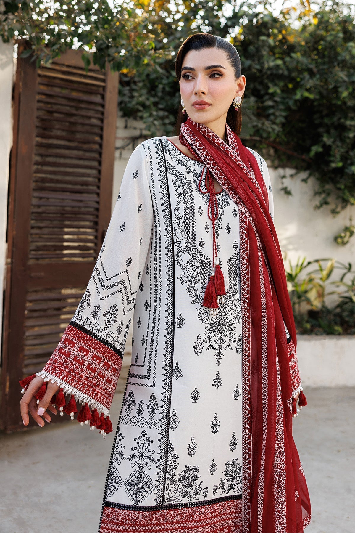 Alizeh | Eid Festive Lawn | AF-EL-7056-Kelly - Designer Dress - Type : Ladies Clothes - Available at Libayah - 100% Original