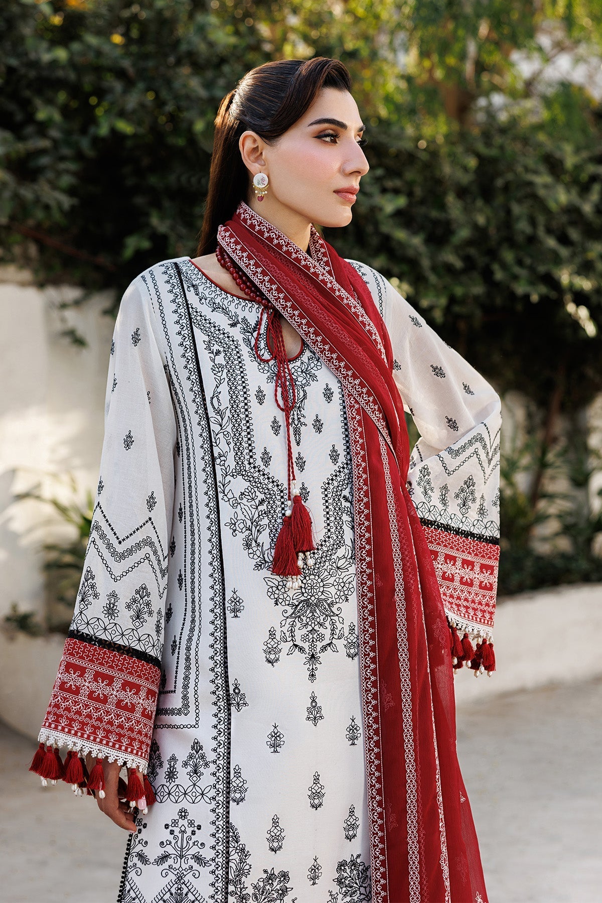 Alizeh | Eid Festive Lawn | AF-EL-7056-Kelly - Designer Dress - Type : Ladies Clothes - Available at Libayah - 100% Original
