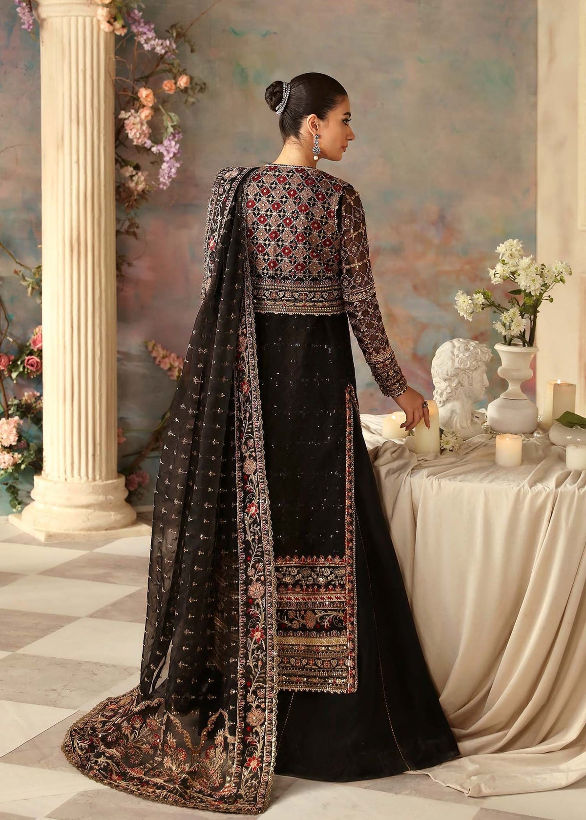 Akbar Aslam | Aleia Luxury Formals | Ebene by Akbar Aslam - Designer Dress - Type: Bridal - Available at Libayah - 100% Original