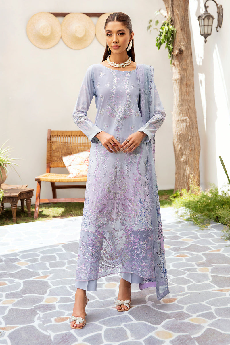 Ramsha | Luxury Lawn 24 | L-1211 by Ramsha - Designer Dress - Type: Ladies Clothes - Available at Libayah - 100% Original