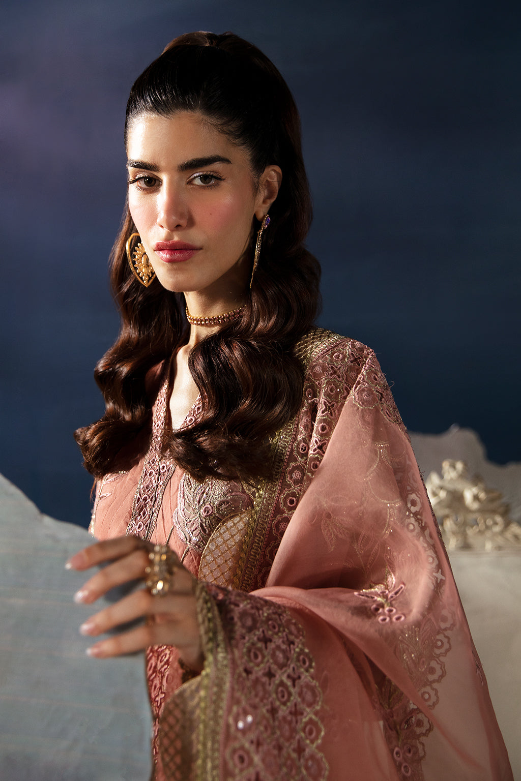 Afrozeh | La Fuchsia Festive 24 | Elea by Afrozeh - Designer Dress - Type: Ladies Clothes - Available at Libayah - 100% Original